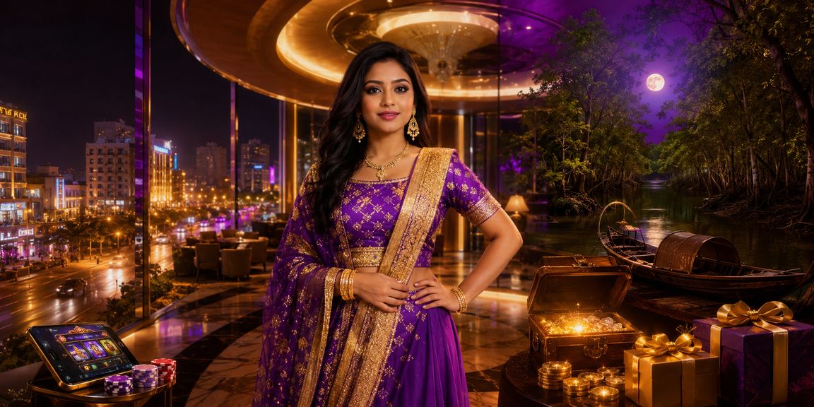 সুন্দরবন থিমে বাংলাদেশি মডেল সহ new bet এন্টারটেইনমেন্ট ক্যাসিনো